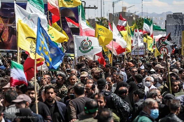 راهپیمایی روز قدس در تهران