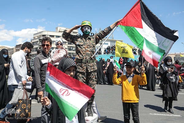 راهپیمایی روز قدس در تهران