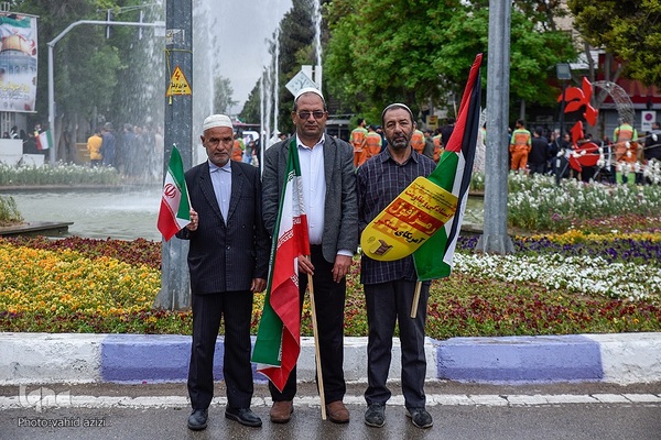 راهپیمایی روز قدس در بجنورد