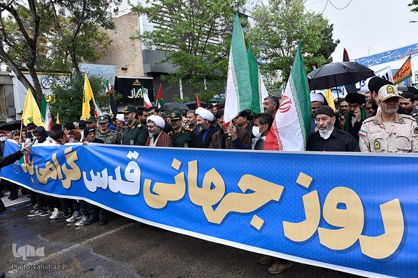 راهپیمایی روز قدس در بجنورد