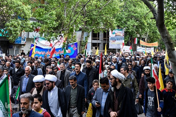 راهپیمایی روز قدس در بجنورد