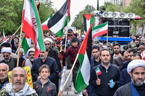 راهپیمایی روز قدس در بجنورد