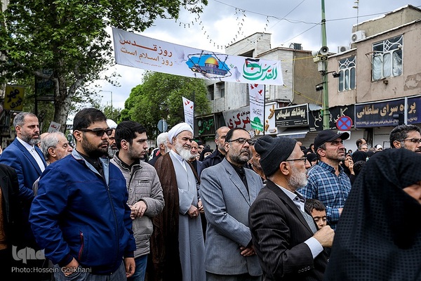 راهپیمایی روز قدس در قزوین