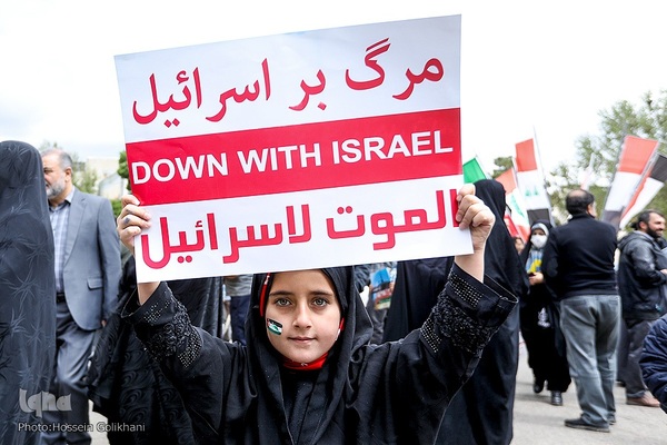 راهپیمایی روز قدس در قزوین