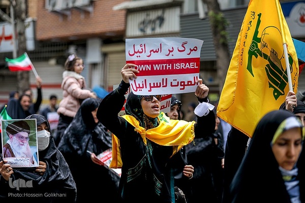 راهپیمایی روز قدس در قزوین