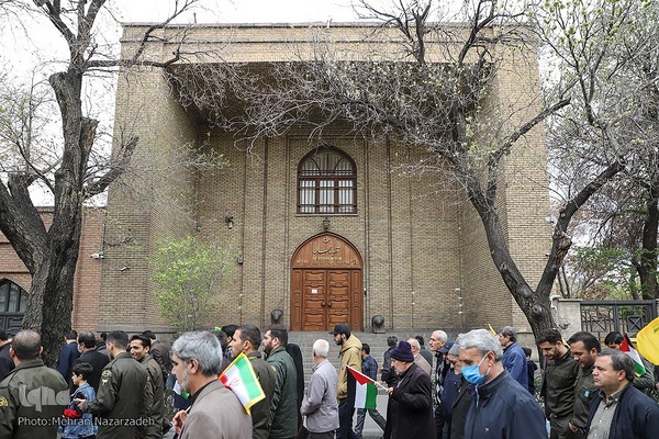 راهپیمایی روز قدس در تبریز‎
