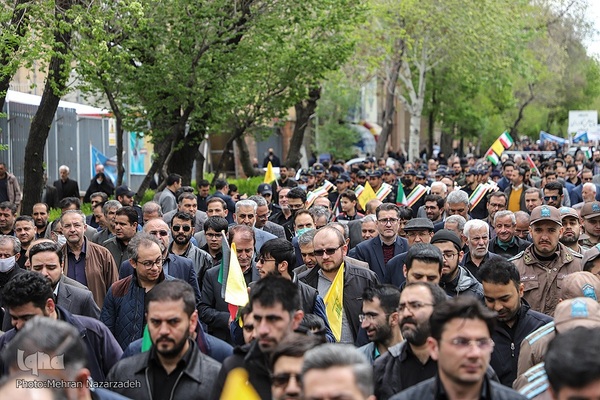 راهپیمایی روز قدس در تبریز‎