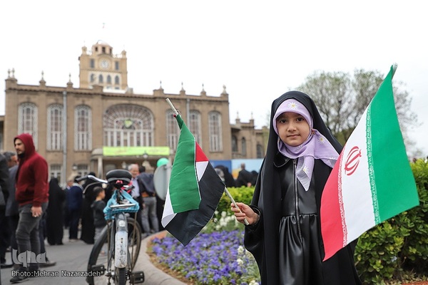 راهپیمایی روز قدس در تبریز‎
