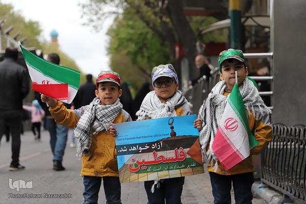 راهپیمایی روز قدس در تبریز‎