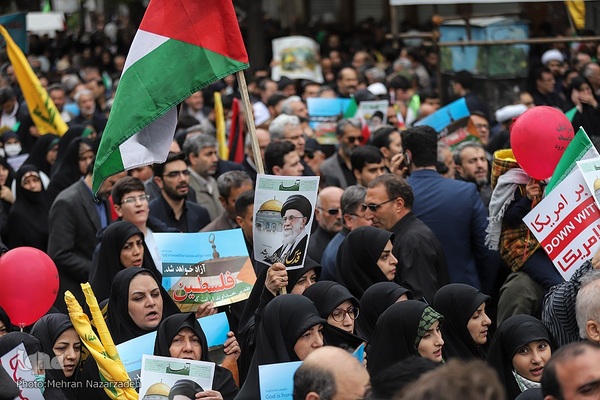 راهپیمایی روز قدس در تبریز‎