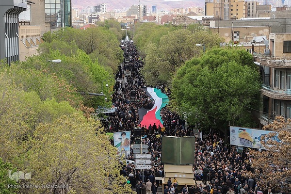 راهپیمایی روز قدس در تبریز‎