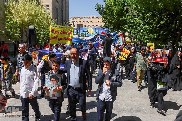 راهپیمایی روز قدس در اصفهان