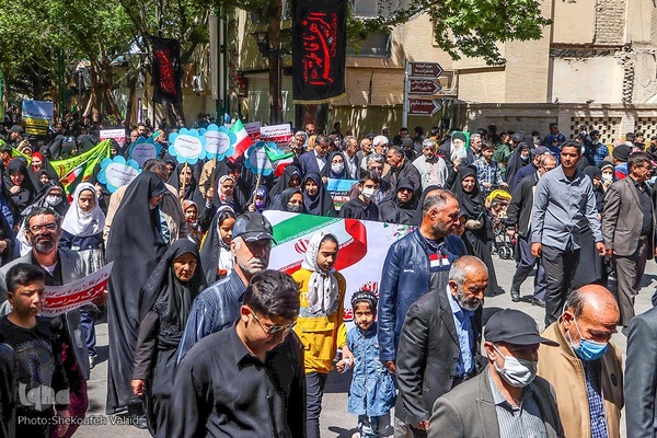 راهپیمایی روز قدس در اصفهان