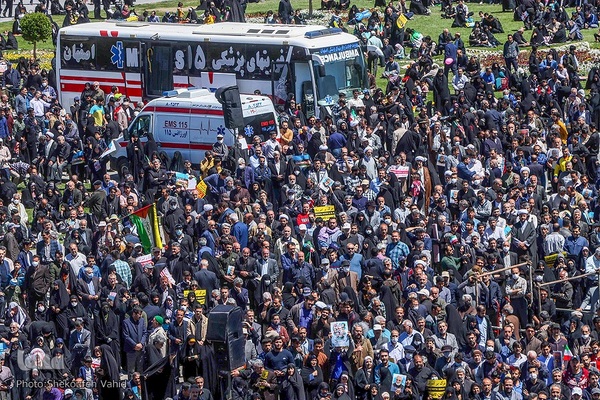 راهپیمایی روز قدس در اصفهان