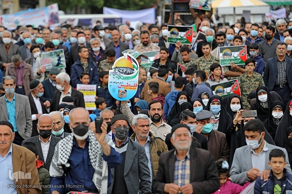 راهپیمایی روز قدس همدان