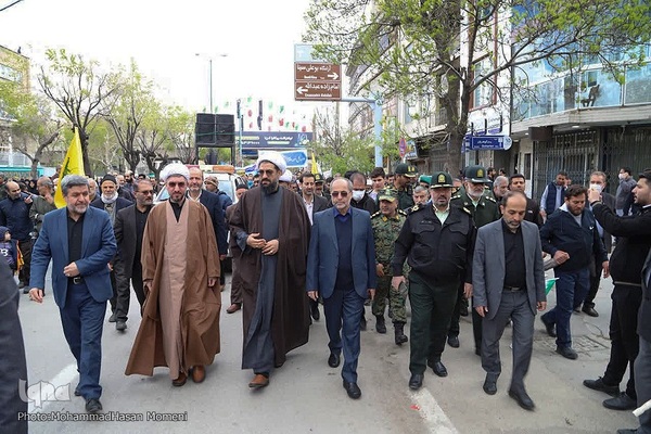 راهپیمایی روز قدس همدان