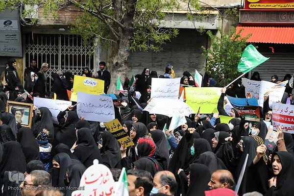 راهپیمایی روز قدس همدان