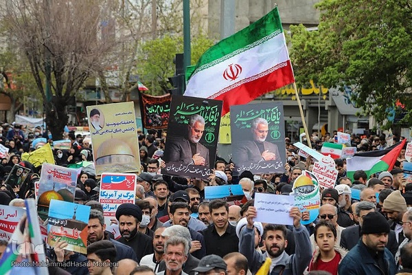 راهپیمایی روز قدس همدان