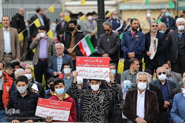 راهپیمایی روز قدس همدان