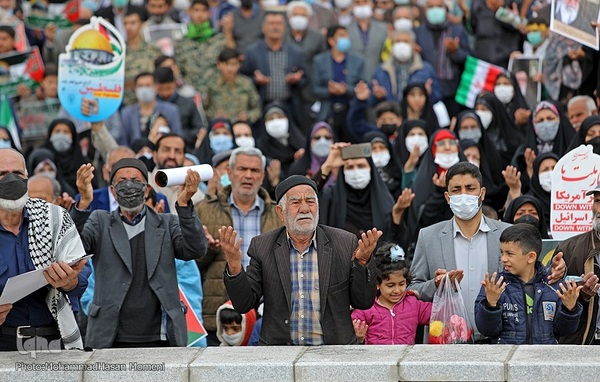 راهپیمایی روز قدس همدان