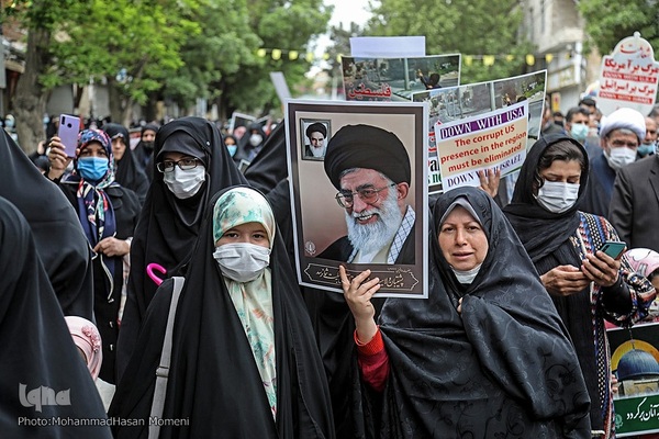 راهپیمایی روز قدس همدان