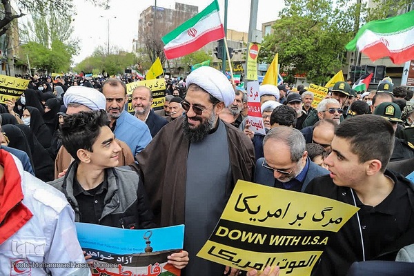 راهپیمایی روز قدس همدان