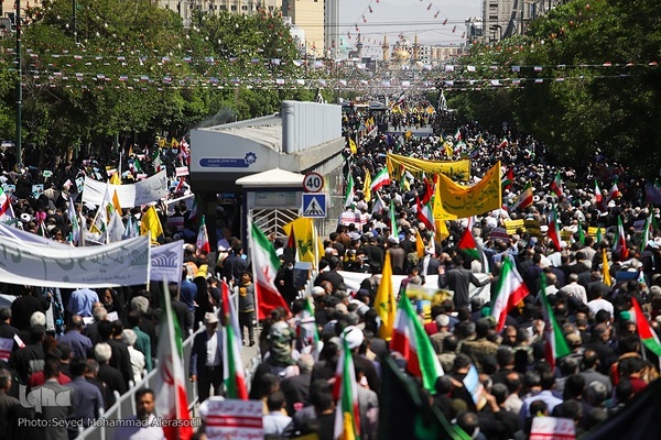 راهپیمایی روز قدس در سراسر ایران
