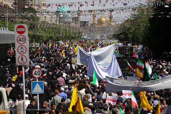 راهپیمایی روز قدس در سراسر ایران
