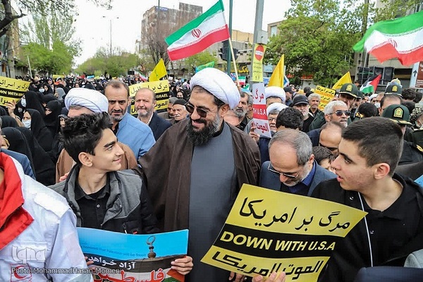 راهپیمایی روز قدس در سراسر ایران