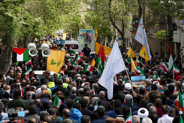 راهپیمایی روز قدس در سراسر ایران