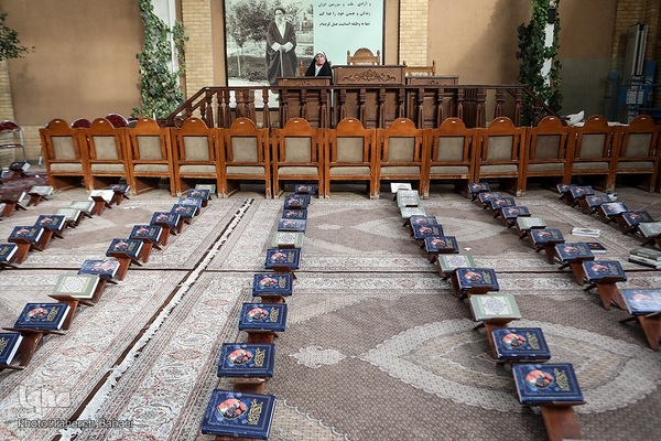 ترتیل‌خوانی قرآن در خانه مدرس