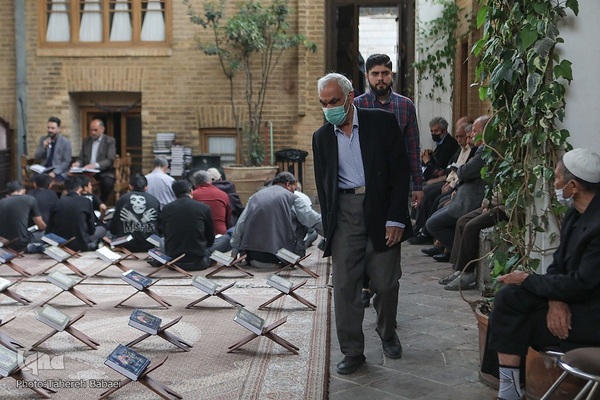 ترتیل‌خوانی قرآن در خانه مدرس