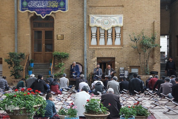 ترتیل‌خوانی قرآن در خانه مدرس