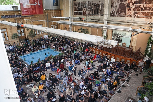 ترتیل‌خوانی قرآن در خانه مدرس