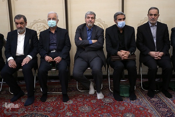 مراسم سومین روز درگذشت مرحوم عماد افروغ،  جامعه‌شناس و نماینده پیشین مجلس شورای اسلامی در مسجد امیر (ع)