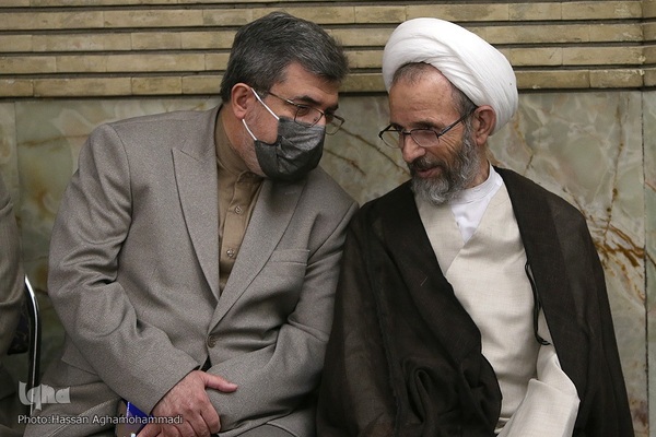 مراسم سومین روز درگذشت مرحوم عماد افروغ،  جامعه‌شناس و نماینده پیشین مجلس شورای اسلامی در مسجد امیر (ع)