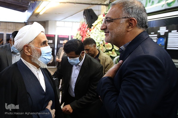 مراسم سومین روز درگذشت مرحوم عماد افروغ،  جامعه‌شناس و نماینده پیشین مجلس شورای اسلامی در مسجد امیر (ع)