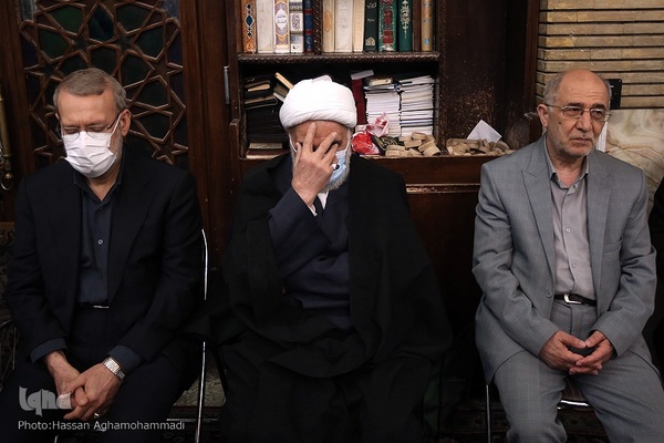 مراسم سومین روز درگذشت مرحوم عماد افروغ،  جامعه‌شناس و نماینده پیشین مجلس شورای اسلامی در مسجد امیر (ع)