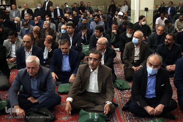 مراسم سومین روز درگذشت مرحوم عماد افروغ،  جامعه‌شناس و نماینده پیشین مجلس شورای اسلامی در مسجد امیر (ع)