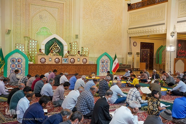 آخرین جزخوانی در حرم شاهچراغ (ع)