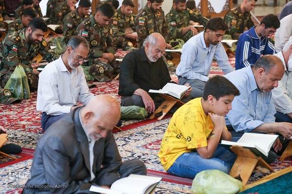 آخرین جزخوانی در حرم شاهچراغ (ع)