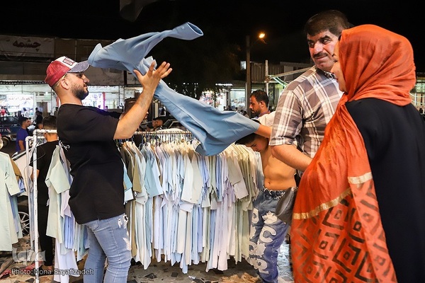 بازار اهواز در آستانه عید فطر