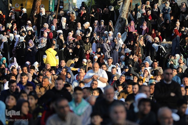 جشن عید سعید فطر در غزه