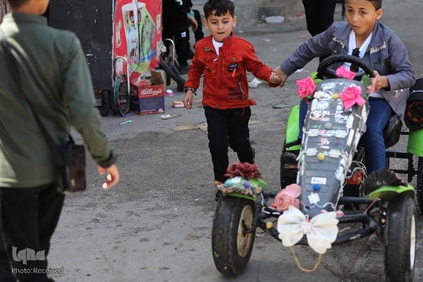 جشن عید سعید فطر در غزه