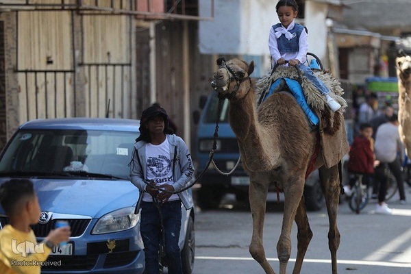 جشن عید سعید فطر در غزه