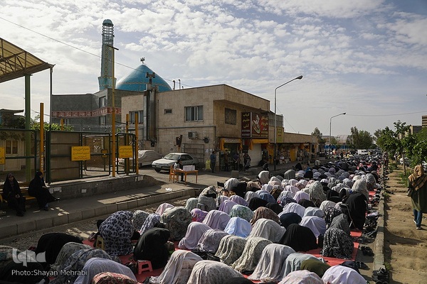 نماز عید سعید فطر در اکباتان