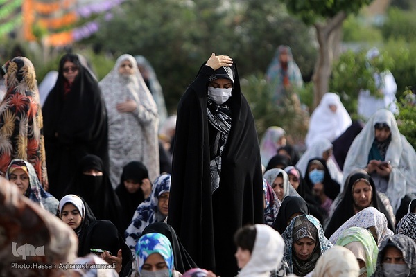 نماز عید سعید فطر در جوار حرم مطهر حضرت عبدالعظیم حسنی علیه‌السلام