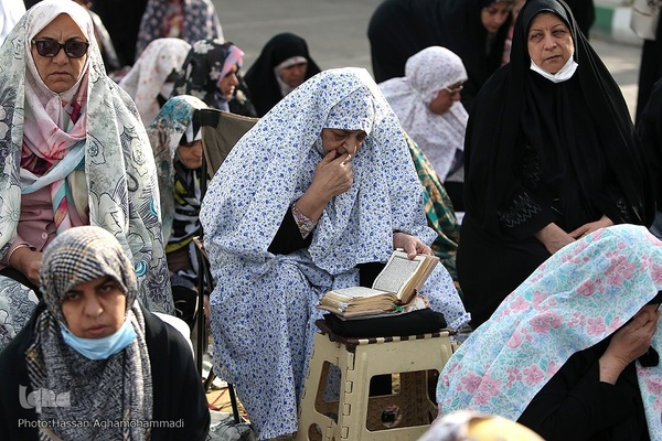 نماز عید سعید فطر در جوار حرم مطهر حضرت عبدالعظیم حسنی علیه‌السلام