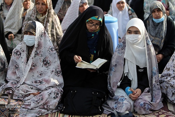 نماز عید سعید فطر در جوار حرم مطهر حضرت عبدالعظیم حسنی علیه‌السلام