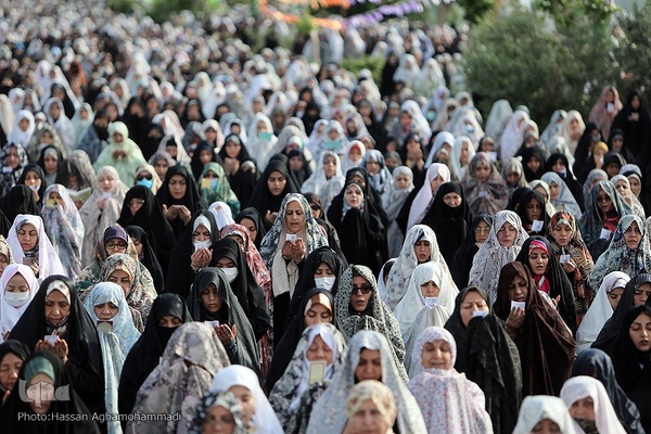 نماز عید سعید فطر در جوار حرم مطهر حضرت عبدالعظیم حسنی علیه‌السلام